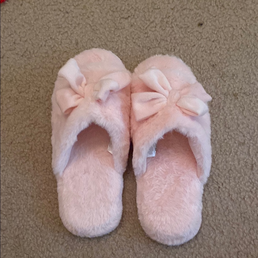 Missoni for Target Pink Fuzzy Slippers